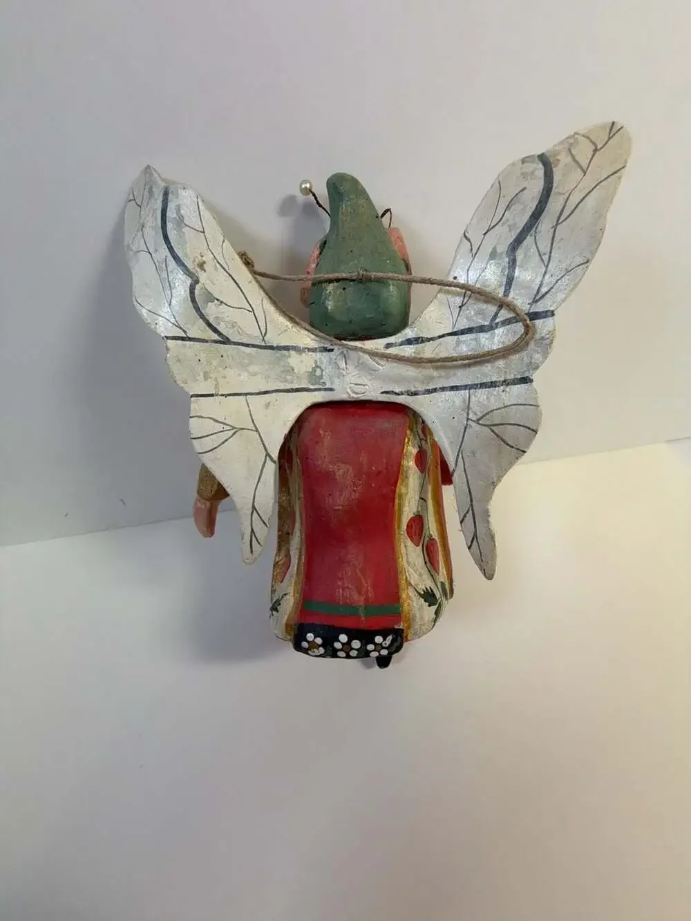 Vintage 1989 House of Hatten Fairy Ornament with Strawberry